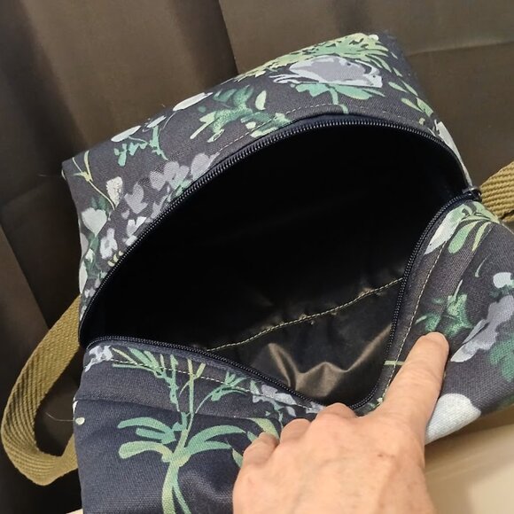 New Zippy Cosmetics Toiletries Travel Bags X-large Faux Leather & Fabric western - Picture 4 of 16